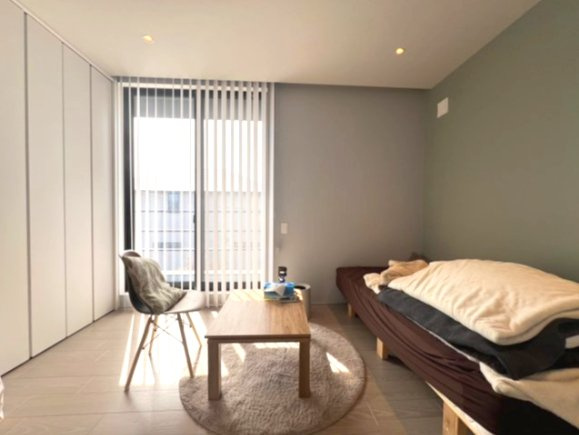 栃木ハウス施工の築浅モデルハウス！！の洋室|2F洋室1　コンパクトで使いやすい洋室です