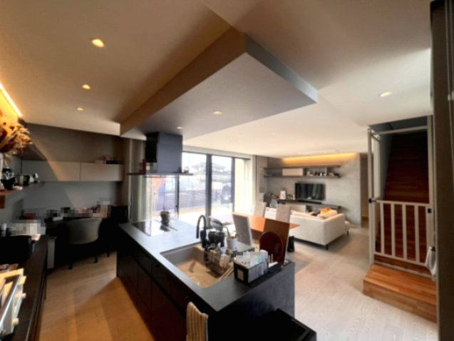 栃木ハウス施工の築浅モデルハウス！！の居間・リビング