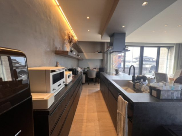 栃木ハウス施工の築浅モデルハウス！！のキッチン