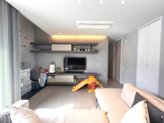 栃木ハウス施工の築浅モデルハウス！！の居間・リビング