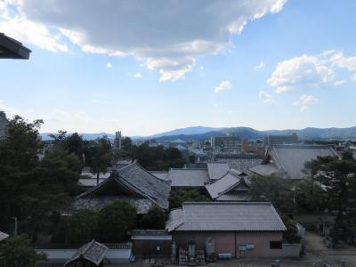 プレサンス京大前の展望|西向き眺望