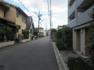 プレサンス京大前の地図|前面道路