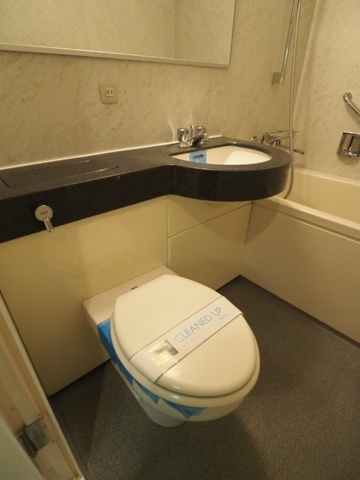 新品家具付きマンション岩本町1(KaGood東京)のトイレ