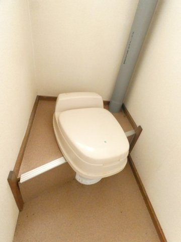 白百合マンション１号棟のトイレ