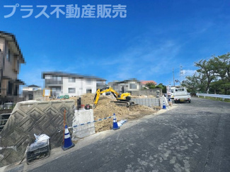 【外観】 | 現地写真。プラス不動産販売なら、現場の全ての棟をまとめてご見学頂けます。