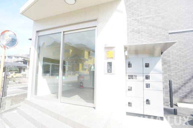 菊池郡菊陽町大字原水の賃貸マンションのエントランス