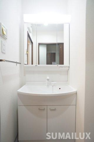 菊池郡菊陽町大字原水の賃貸マンションの独立洗面台