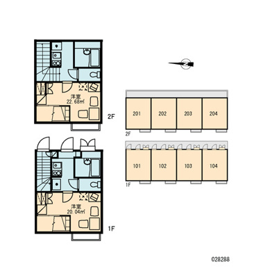【区画図】 | 本城