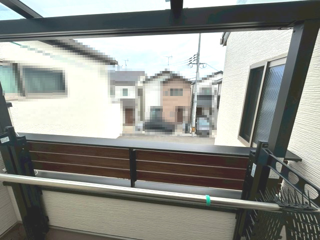 長岡京市奥海印寺大見坊のバルコニー|南向きで日当たり良好のバルコニーです！