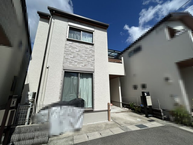 長岡京市奥海印寺大見坊の外観|立水栓付きで、外回りのお掃除や洗車が手軽に行えます。