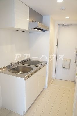 リブリ・レイヴ花園のキッチン