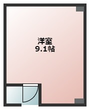 黒岩ビルの間取り