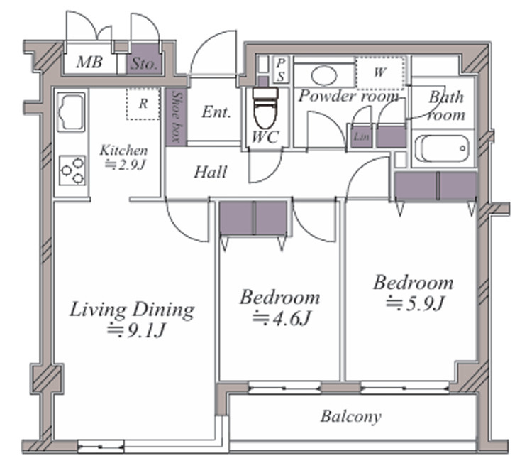 ユニーブル落合