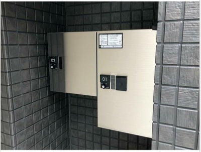 【その他共用部分】 | glory court | 宅配ボックスです