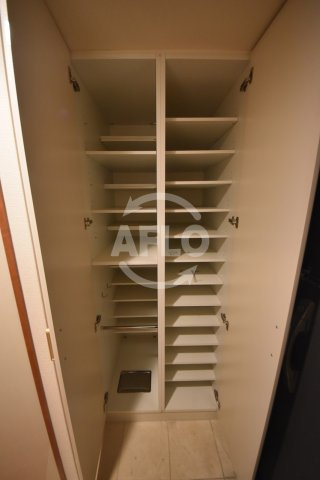 ロイヤルタワー大阪谷町の収納|ロイヤルタワー大阪谷町　シューズボックス