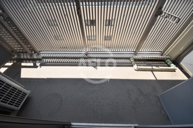 ロイヤルタワー大阪谷町のバルコニー|ロイヤルタワー大阪谷町　バルコニー