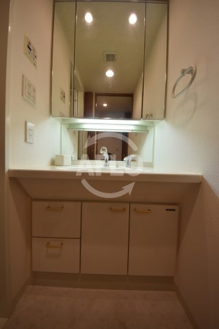 ロイヤルタワー大阪谷町の独立洗面台|ロイヤルタワー大阪谷町　独立洗面台