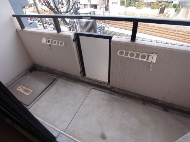 ロジュマン六甲のバルコニー