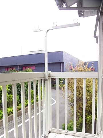 善行コーポレイのバルコニー|※別部屋（201号室）参考画像