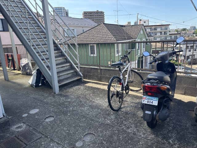 善行コーポレイのその他共用部分|駐輪場