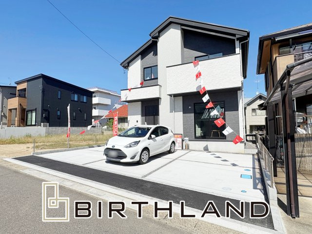 新築戸建・新築建売　郡山市菜根　桜小・第三中の外観|＼内覧ご予約受付中です♪／仕事帰りやお休みの日はもちろん、当日内覧も大歓迎♪お気軽にお問い合わせください♪