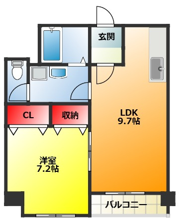 【間取り】 | 原田マンション