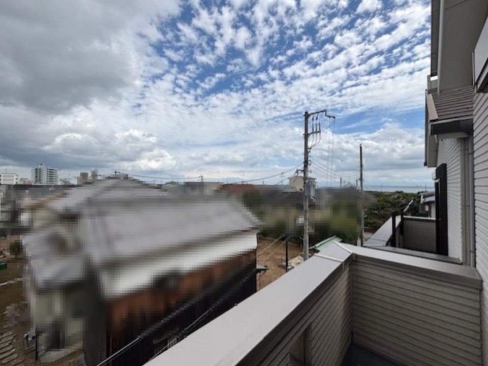 須磨区須磨浦通６丁目戸建の展望