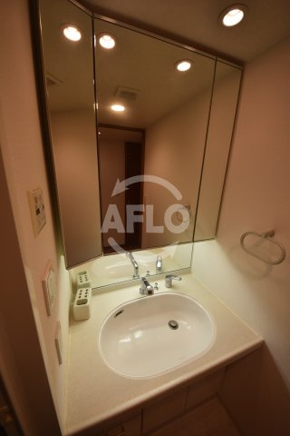 ロイヤルタワー大阪谷町の独立洗面台|ロイヤルタワー大阪谷町　独立洗面台