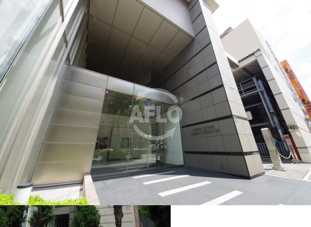 ロイヤルタワー大阪谷町のエントランス|ロイヤルタワー大阪谷町　エントランス