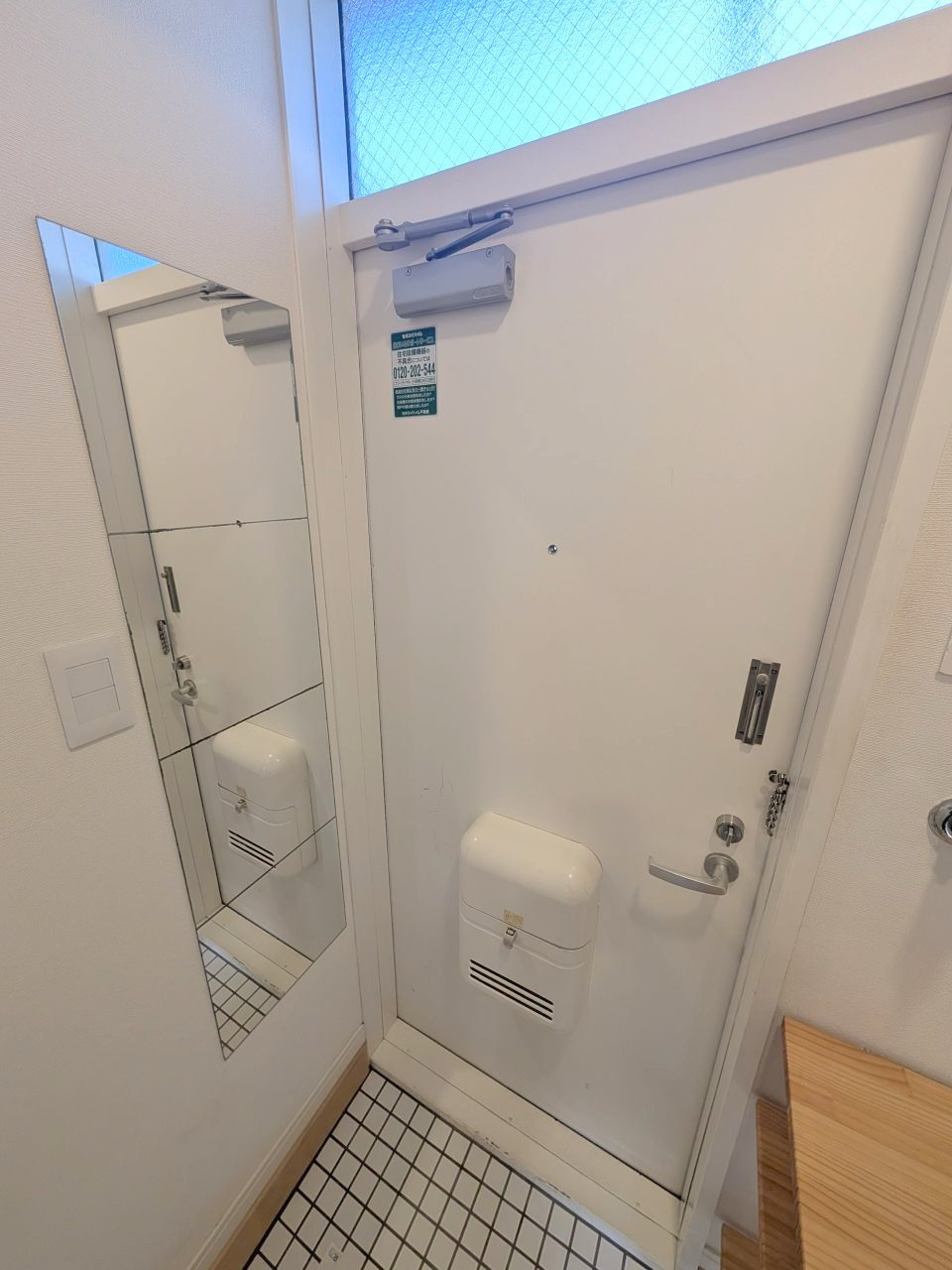 パティオ南平の玄関