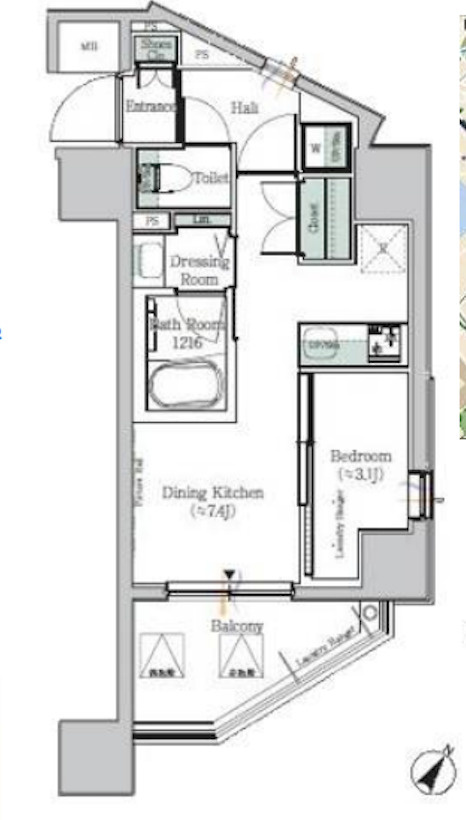 ONE ROOF RESIDENCE KIBA EAST（ワンルーフレジデンス木場　イースト）