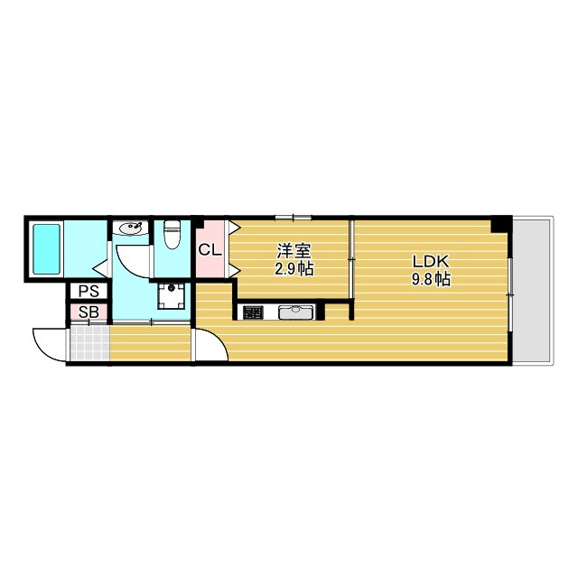 BLANCOSTA THE CLASSの間取り