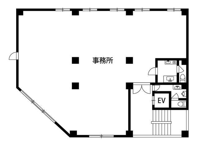 【間取り】 | リビングライフ大崎ビル |  