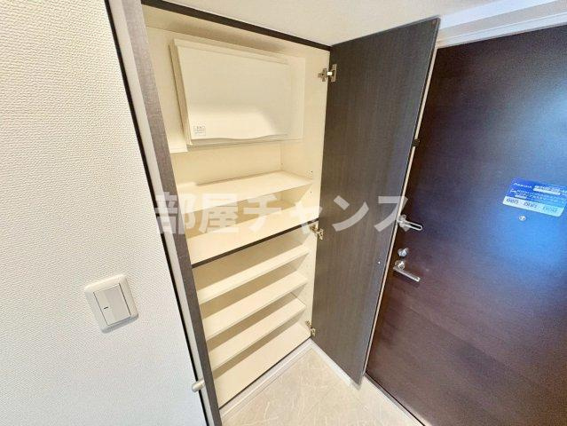 レジディア鶴舞の収納|専用の収納スペースです