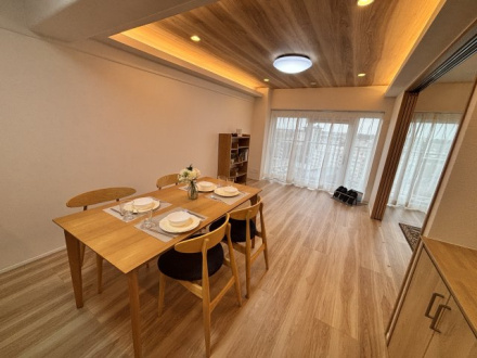 ハイラーク千葉の居間・リビング|おしゃれなリビングです