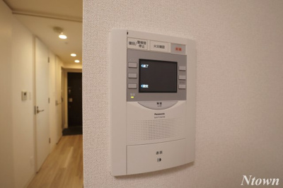 【セキュリティ】 | プレサンスTHE久屋大通レジェンド | モニター付きインターホンです