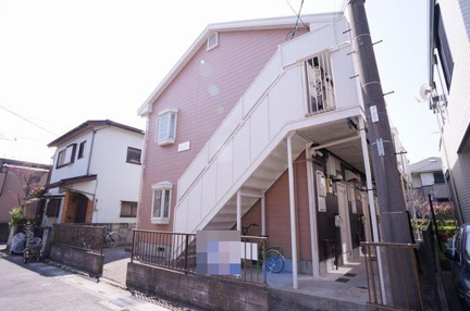 外階段タイプ２階建て