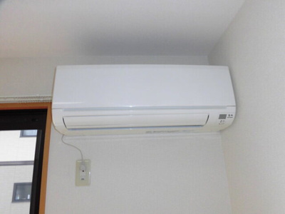 【設備】 | コーポラス羽屋A | 107　エアコン