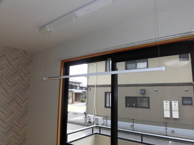【その他】 | コーポラス羽屋A | 107　室内物干し