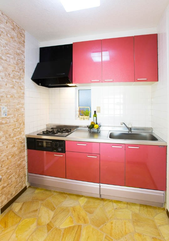 ブルーストーンのキッチン