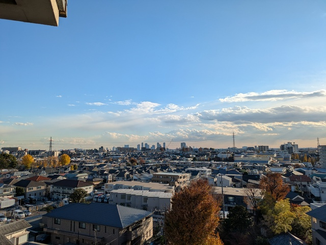 ★お部屋からの景色★