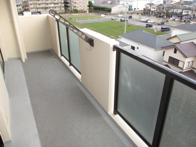 チサンマンション斑鳩1番館のバルコニー