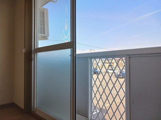 ハートフルスクエアのバルコニー|陽当たり良好なバルコニーです