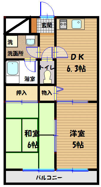 鎌ケ谷市東初富5丁目のマンションの画像
