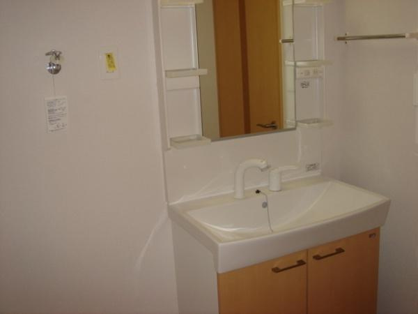 プレジールの洗面所