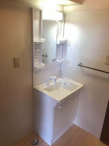 メゾン築山　C棟の洗面所