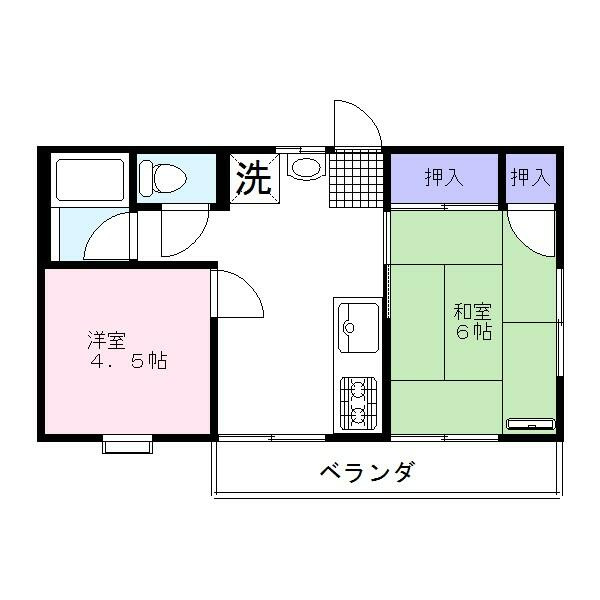 我孫子市布佐１丁目のアパートの画像