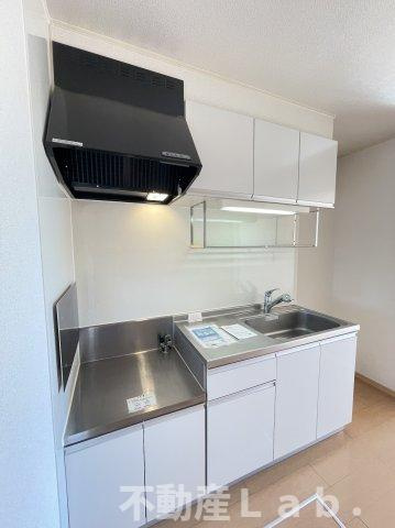 レジデンスさくらⅡのキッチン|※同型タイプ(棟違いのお部屋)のお写真です。