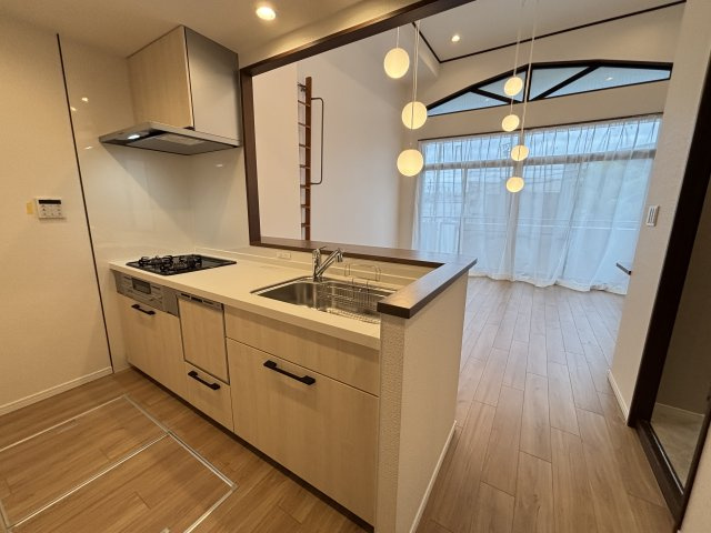 ライオンズヴィアーレ鹿山A棟のキッチン