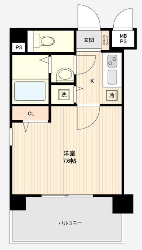 サヴォイファイブウェイズの間取り